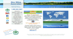 Desktop Screenshot of alexmilne.com